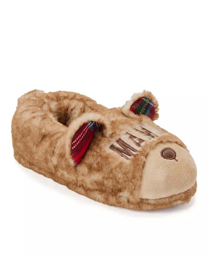 Женские тапочки Mama Bear с закрытой пяткой Dearfoams, белый — фото 2