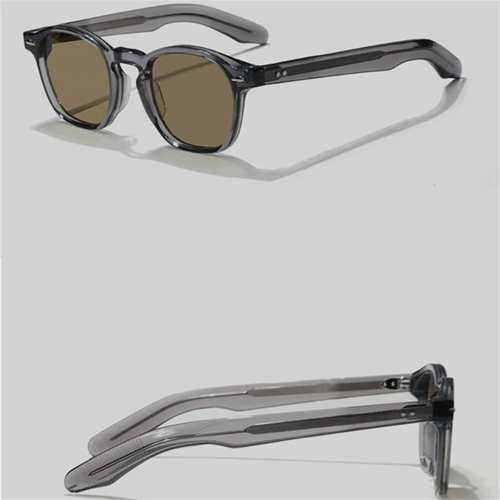 

Солнцезащитные очки в стиле ретро для мужчин, брендовые, из ацетата, для активного отдыха, с защитой от УФ-излучения UV400, женские солнцезащитные очки SZVVBKK, 6