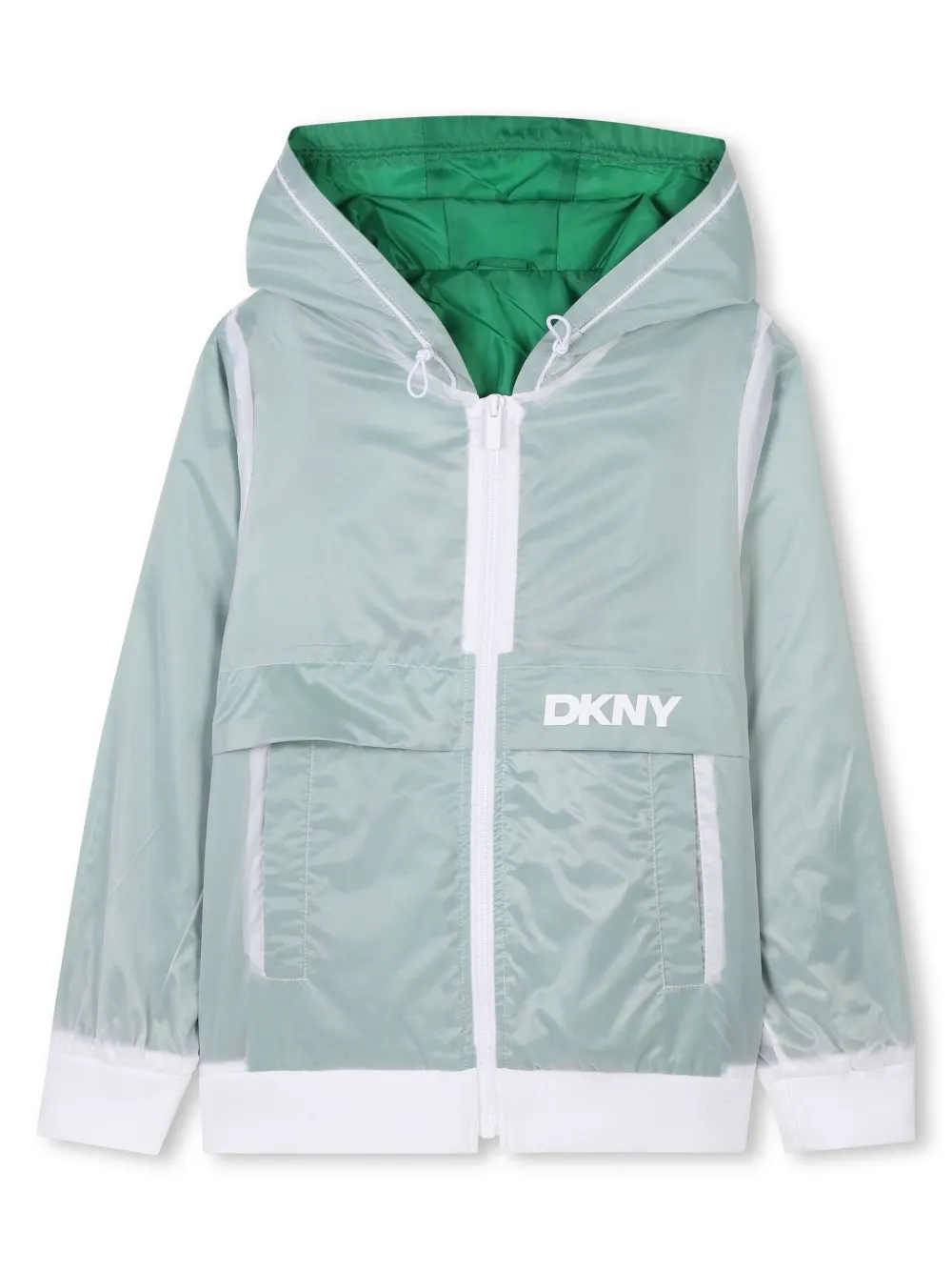 

Непромокаемая ветровка Dkny Kids, зеленый