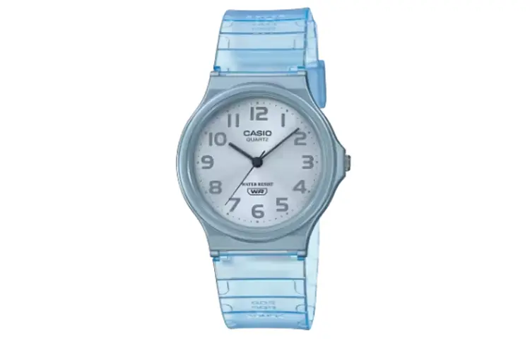 

Женские серебряные часы 39 мм MQ-24S-2B CASIO
