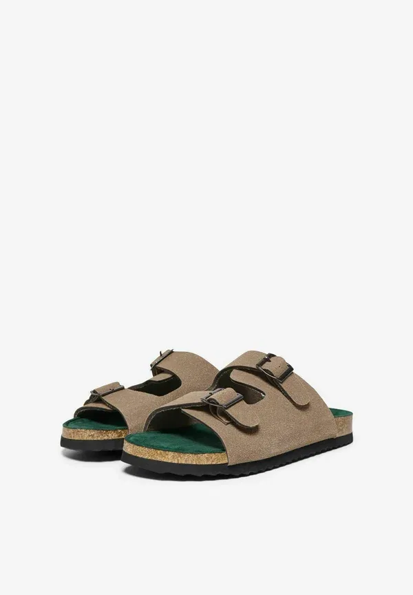 Сандалии onssimon sandalen mules Only & Sons, серо-бежевый — фото 2