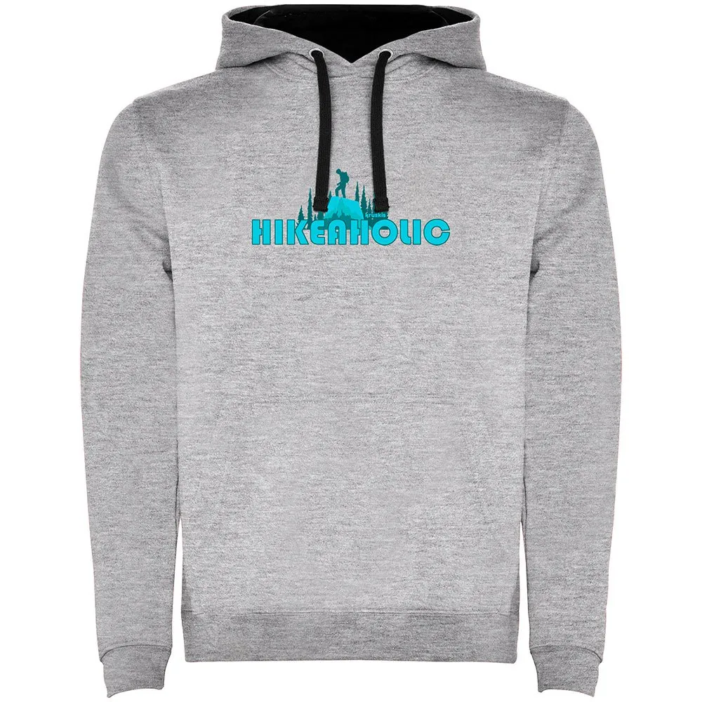 

Худи Kruskis Hikeaholic Two-Colour, серый