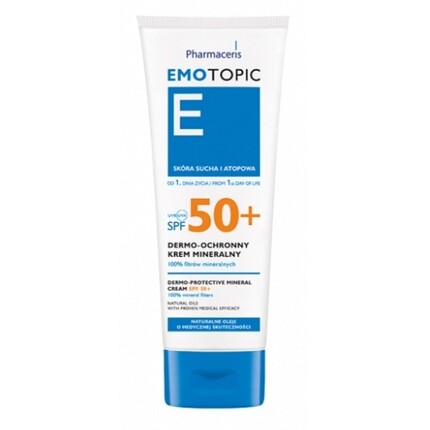 

Эмотопический защитный крем 100 минеральных фильтров SPF 50 от 1 Day Of Life 75 мл Pharmaceris