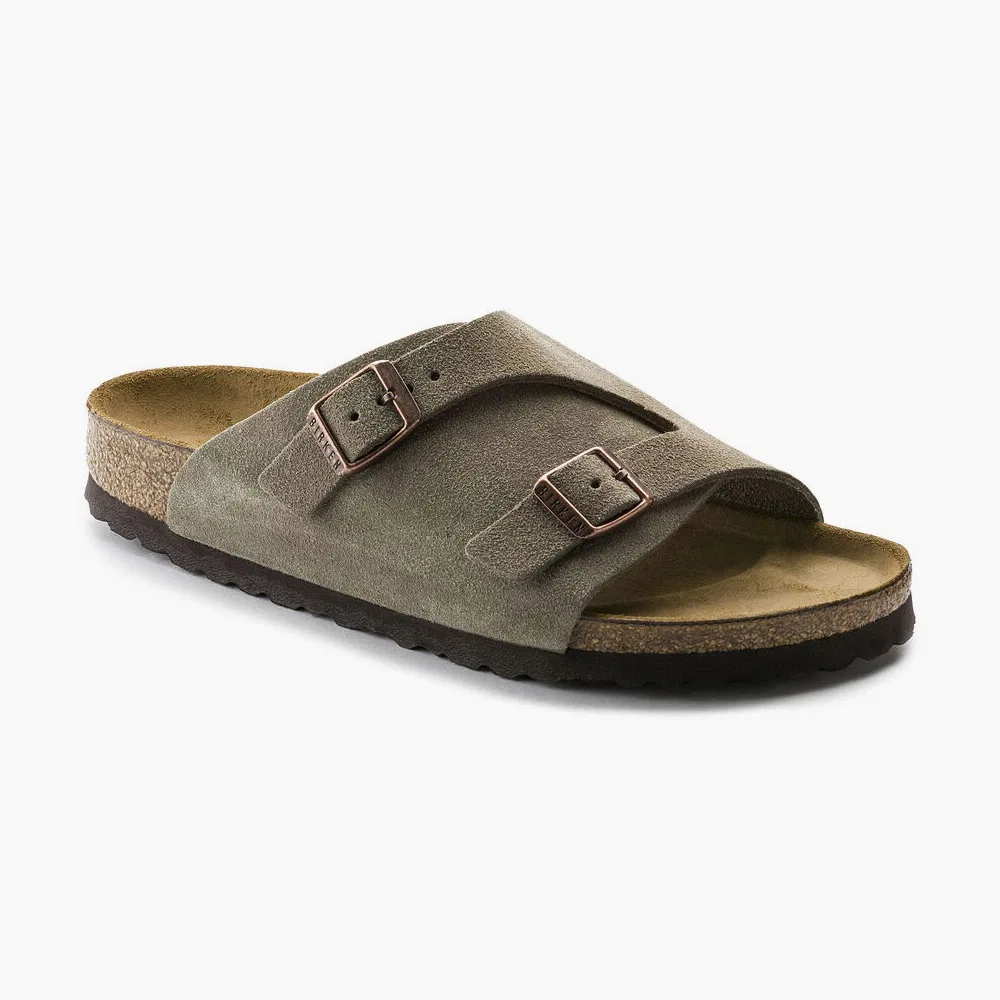 Мужские сандалии Zurich из замши таупового цвета от Birkenstock