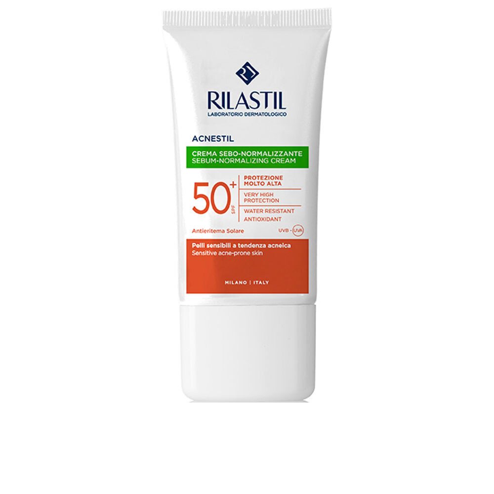 

Крем против морщин Sun system acnestil fotoprotector solar anti-imperfecciones spf50+ Rilastil, 40 мл