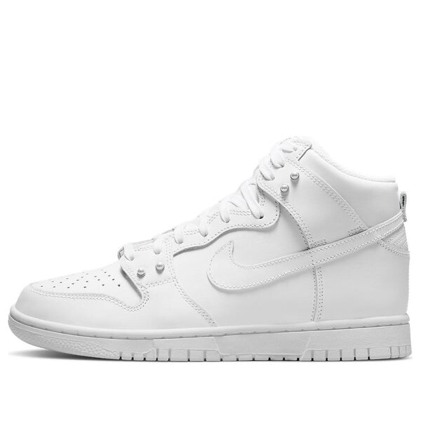 Кроссовки данки высокие se Nike, белый