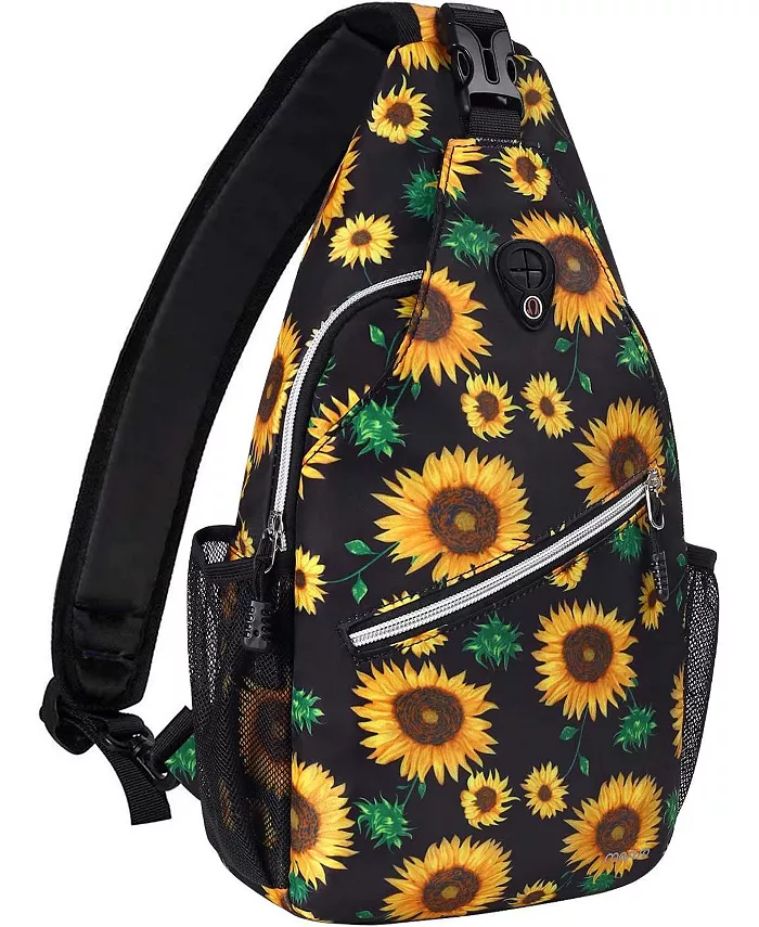 

Рюкзак Sunflower Rope Sling - лёгкий рюкзак для путешествий и походов | Водонепроницаемая сумка через плечо с карманом быстрого доступа MOSISO