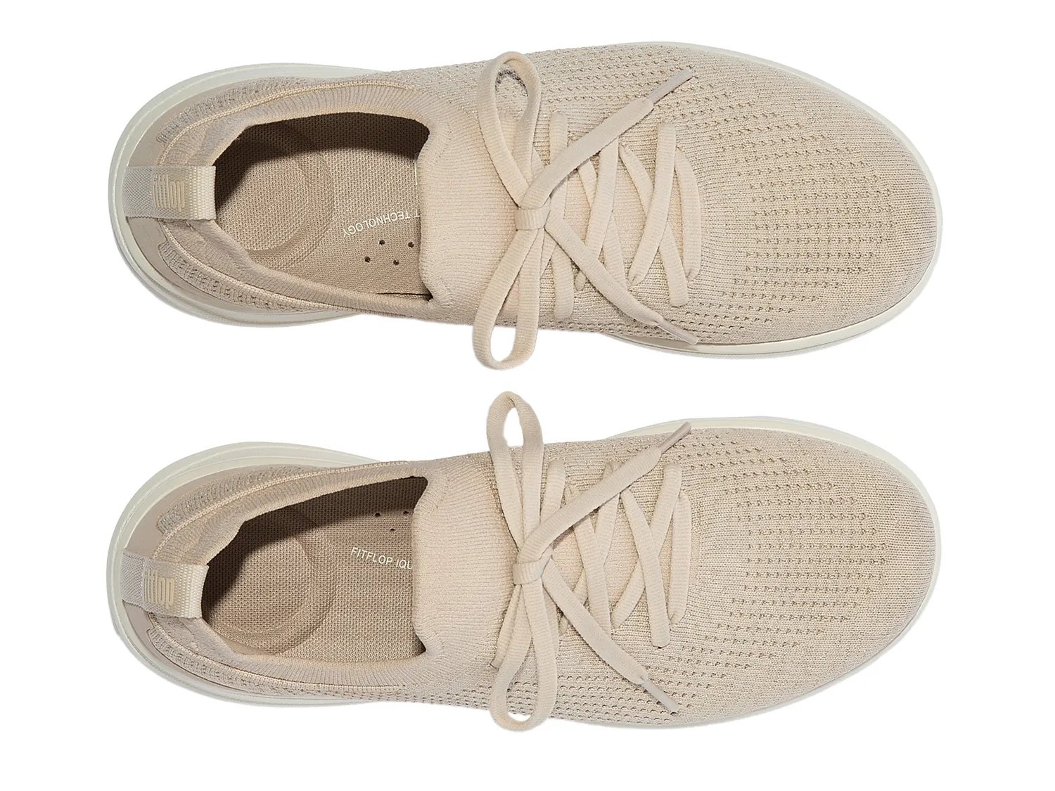 Кроссовки FitFlop Super-Q Slip-On Sneaker, серо-коричневый — фото 4
