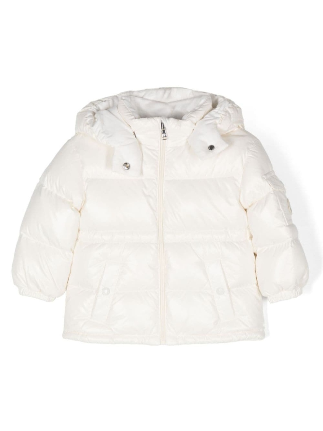 

Moncler Enfant пуховик Maire, нейтральный цвет