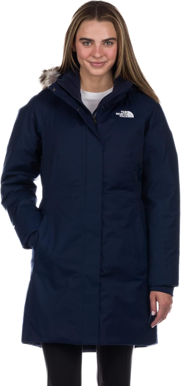 

The North Face Женская парка с застежкой-молнией спереди, Summit Navy