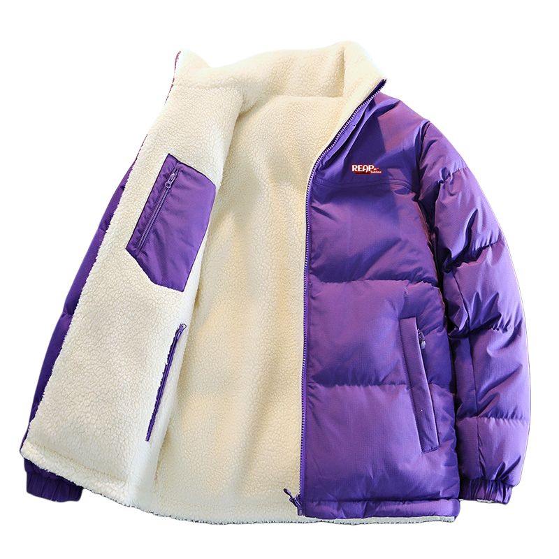 

Пуховик Huichao Riding The Wind Collection Unisex WARRIOR, night фиолетовый (reversible diy detachable brand merch)