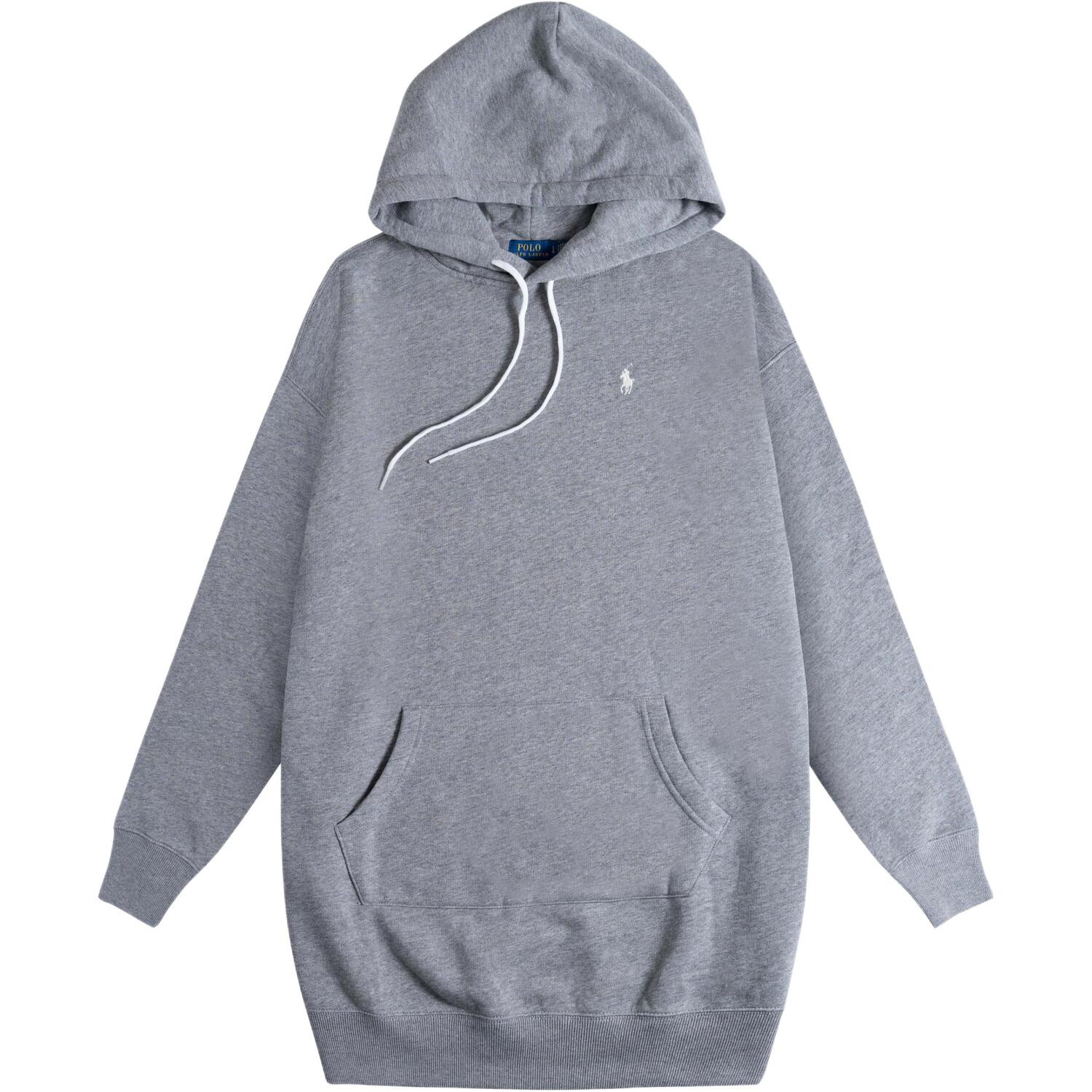 

Женское серое платье с длинными рукавами Polo Ralph Lauren, серый