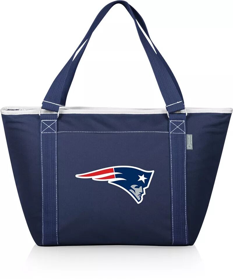 

Темно-синяя большая сумка-холодильник Topanga New England Patriots Picnic Time