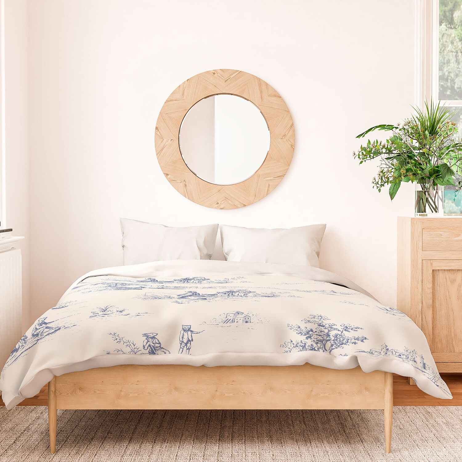 

Пододеяльник Florent Bodart Animal Jouy из полиэстера Deny Designs, цвет Polyester