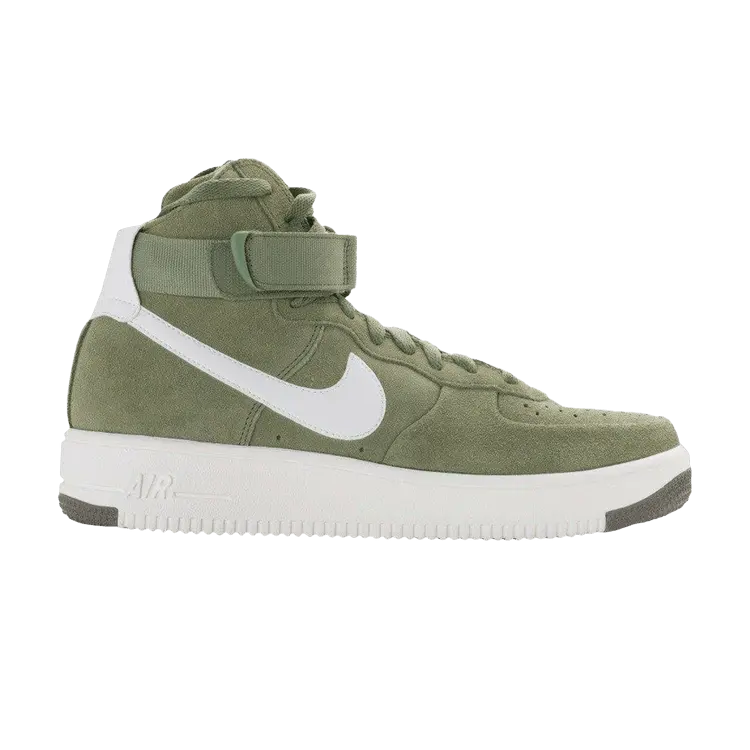 

Кроссовки Nike Air Force 1 Ultra Force High 'Dark Stucco', зеленый