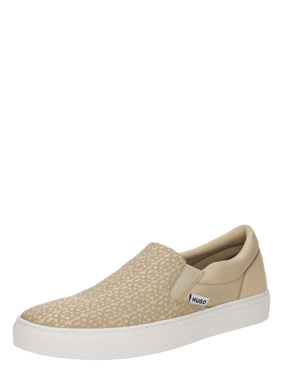 

Слипоны HUGO Morrie, цвет Beige/Dark beige