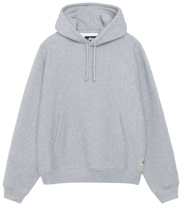 

Худи Stussy Fleece Raglan Hoodie 'Grey Heather', серый