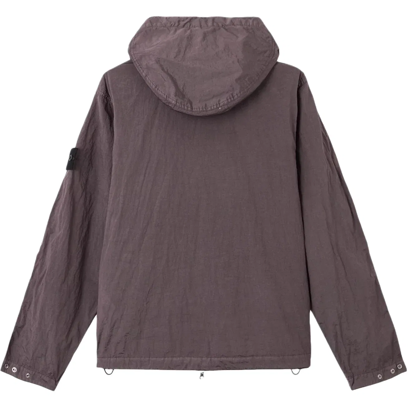 Куртка с капюшоном STONE ISLAND 4100119 из нейлона с металлическим покрытием ECONYL, фиолетовый — фото 2