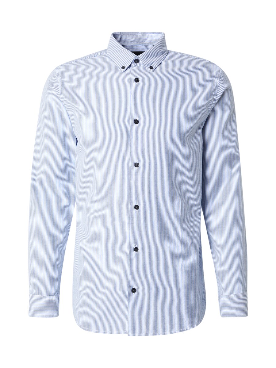 

Рубашка обычного кроя на пуговицах Jack & Jones Premium Blalewis, синий