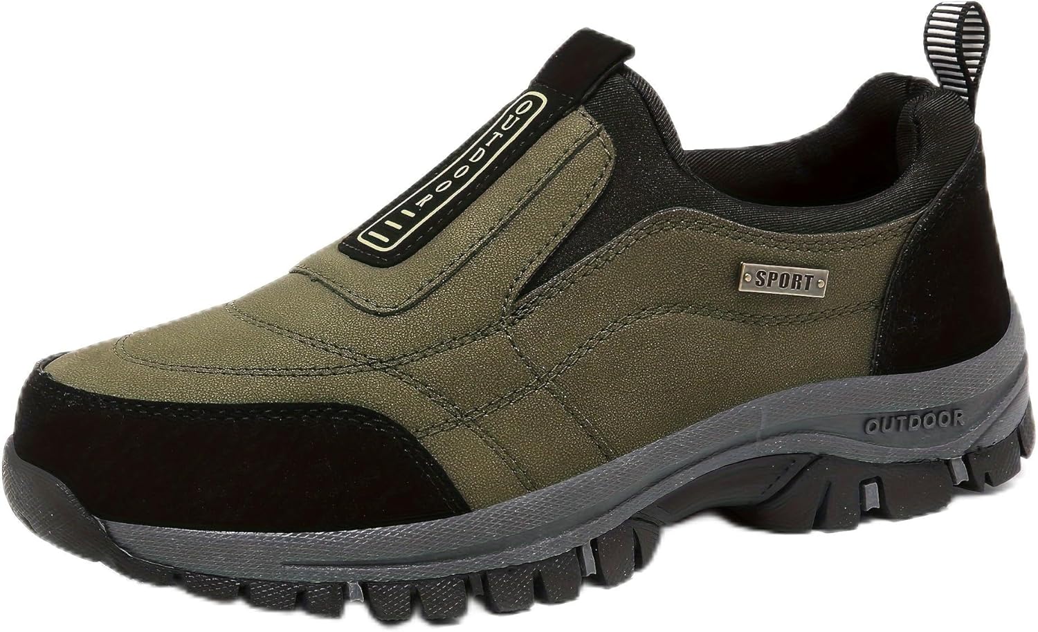 

Мужские повседневные лоферы и слипоны HCHCTRY из холщовой ткани, легкие, удобные и дышащие, подходят, прогулок, отдыха и других случаев, зеленый