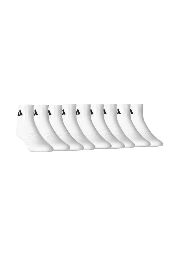 Унисекс тонкие легкие спортивные носки до щиколотки, упаковка из 9 пар. Adidas Performance, White