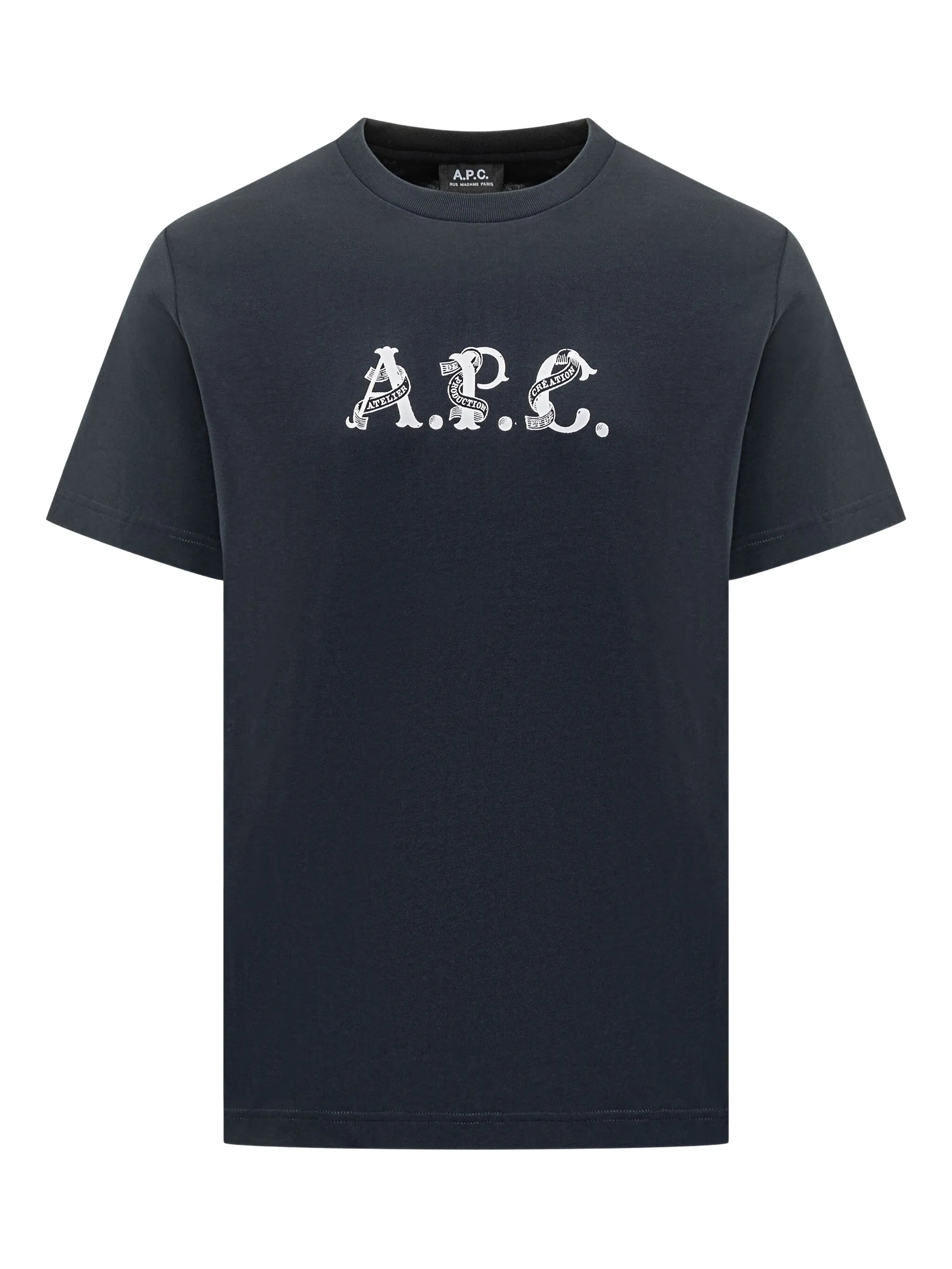 

Футболка с логотипом A.P.C., синий
