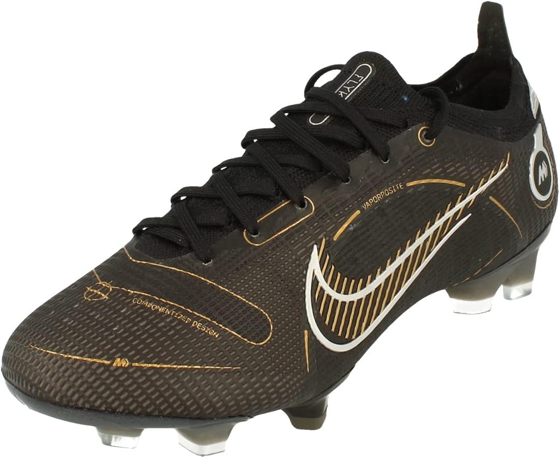 

Мужские футбольные бутсы Nike, Black Metallic Gold Metallic Silver
