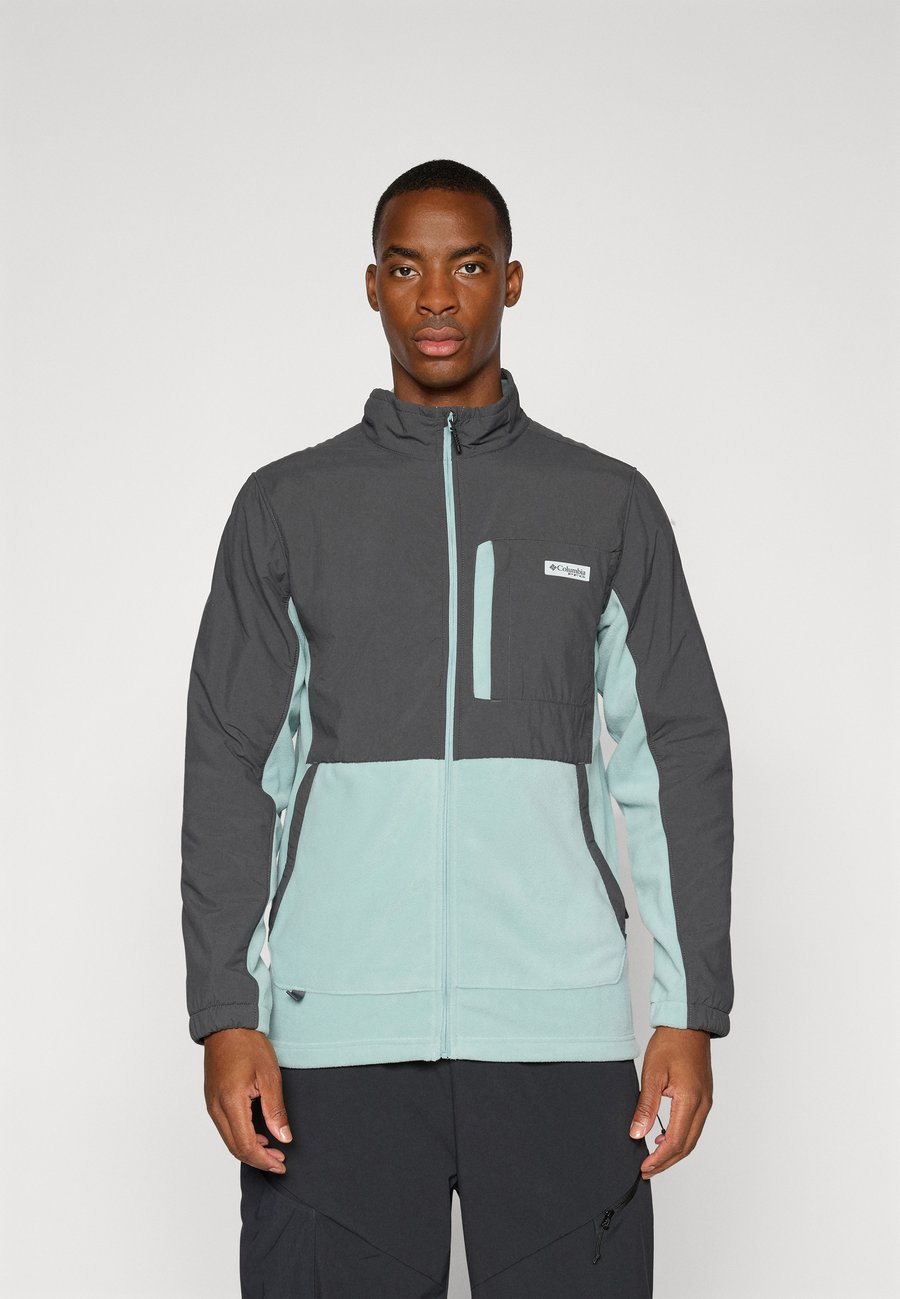 

Флисовая куртка Columbia UNCHARTED FULL ZIP, Shark/Crushed Blue/Black