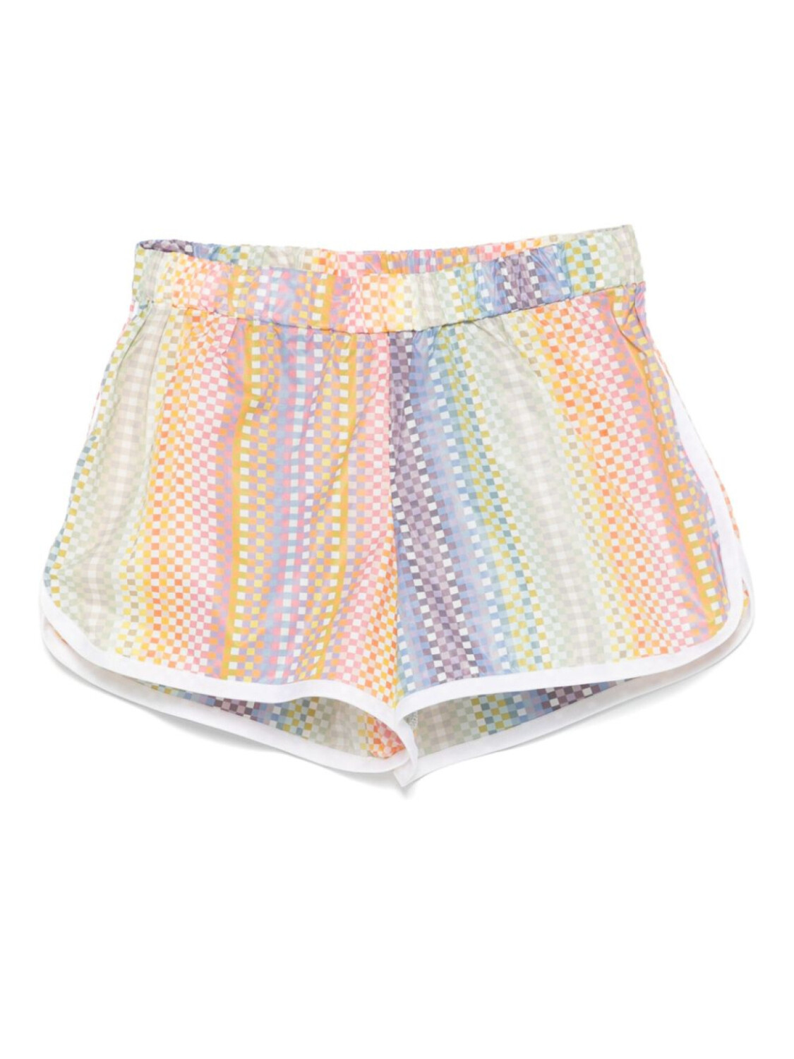 

Missoni Kids шорты в клетку, фиолетовый