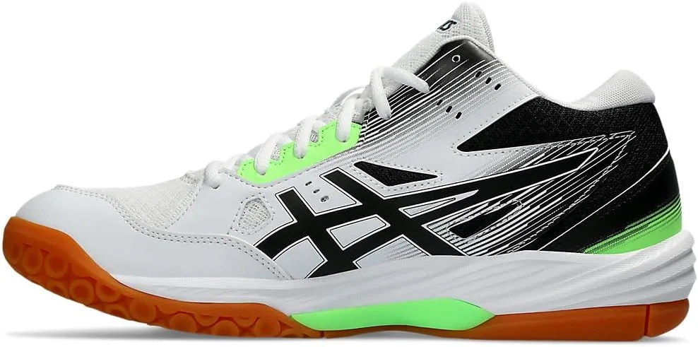 Мужские волейбольные кроссовки ASICS, белый/черный — фото 2