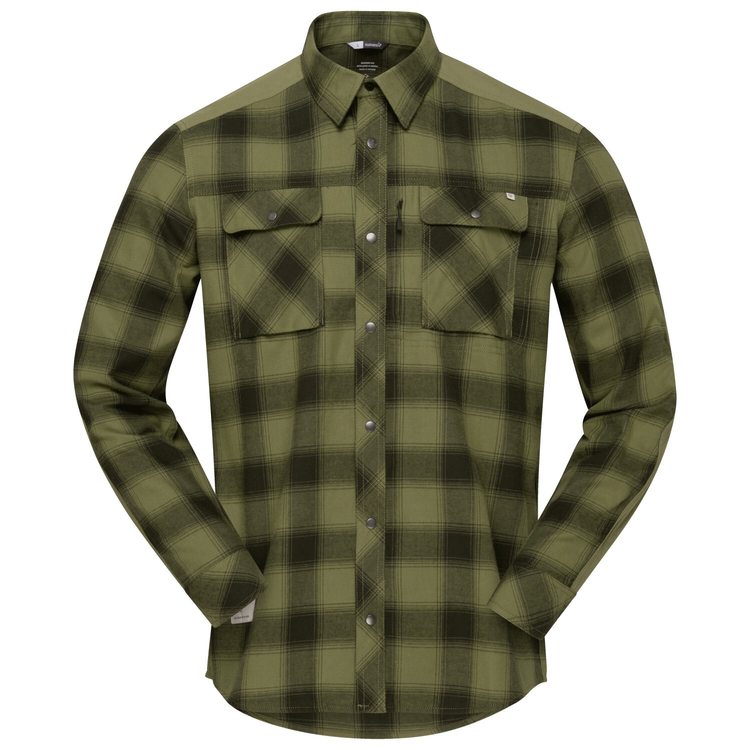 

Рубашка Norrøna Femund Flannel Shirt, цвет Rosin