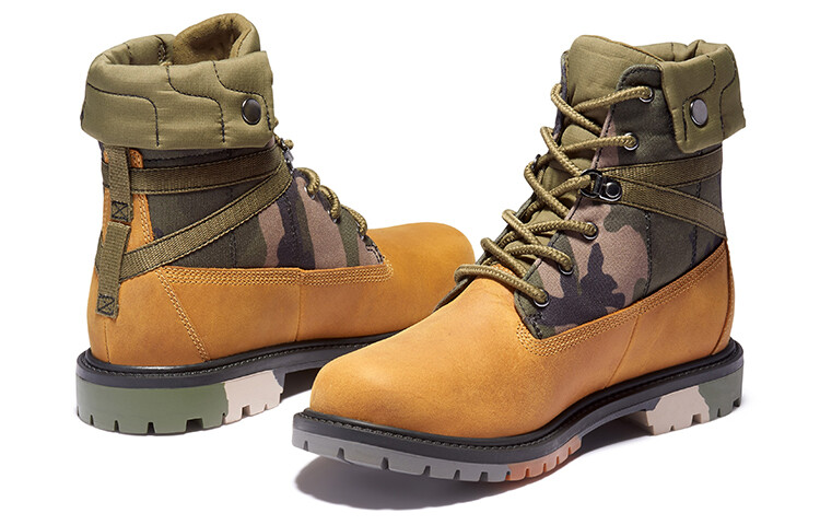 Ботинки Timberland Heritage EK+ 6 Inch Waterproof Boot 'Wheat Full Grain' Women's — фото 2
