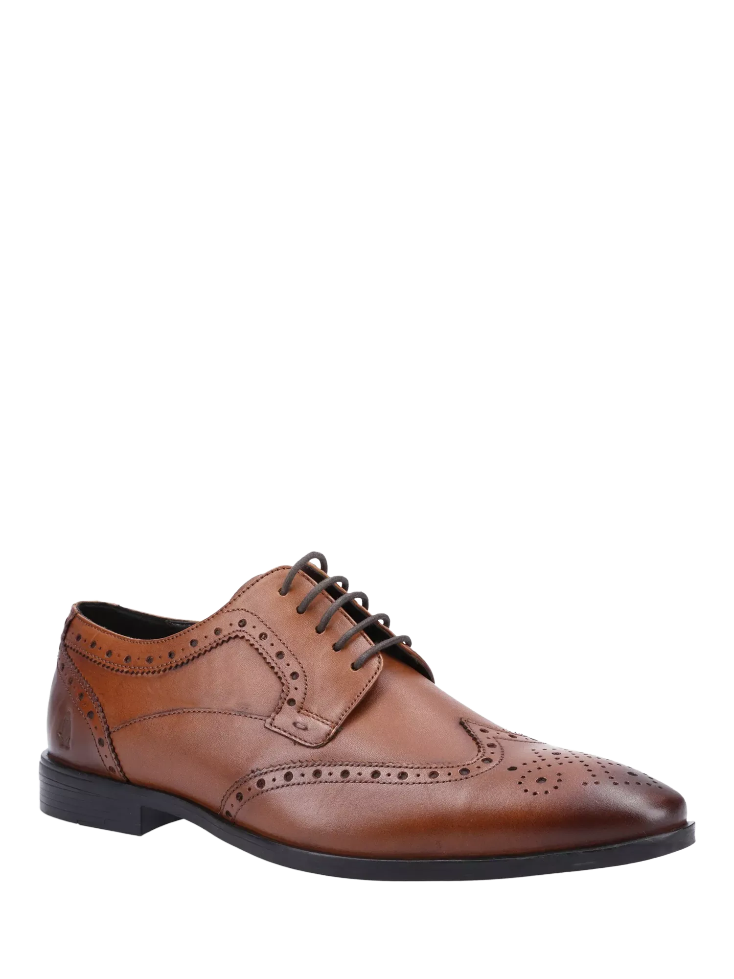 Кожаные оксфордские броги Elliot на шнуровке Hush Puppies, Tan — фото 2