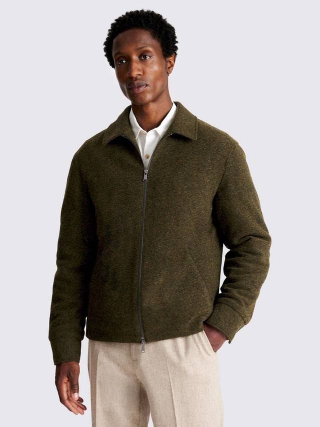 

Вязаная куртка с молнией Moss, Green