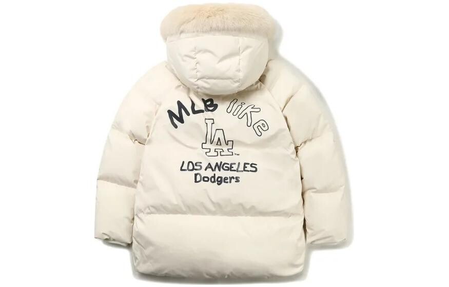 

Пуховик унисекс Mlb, цвет Ivory