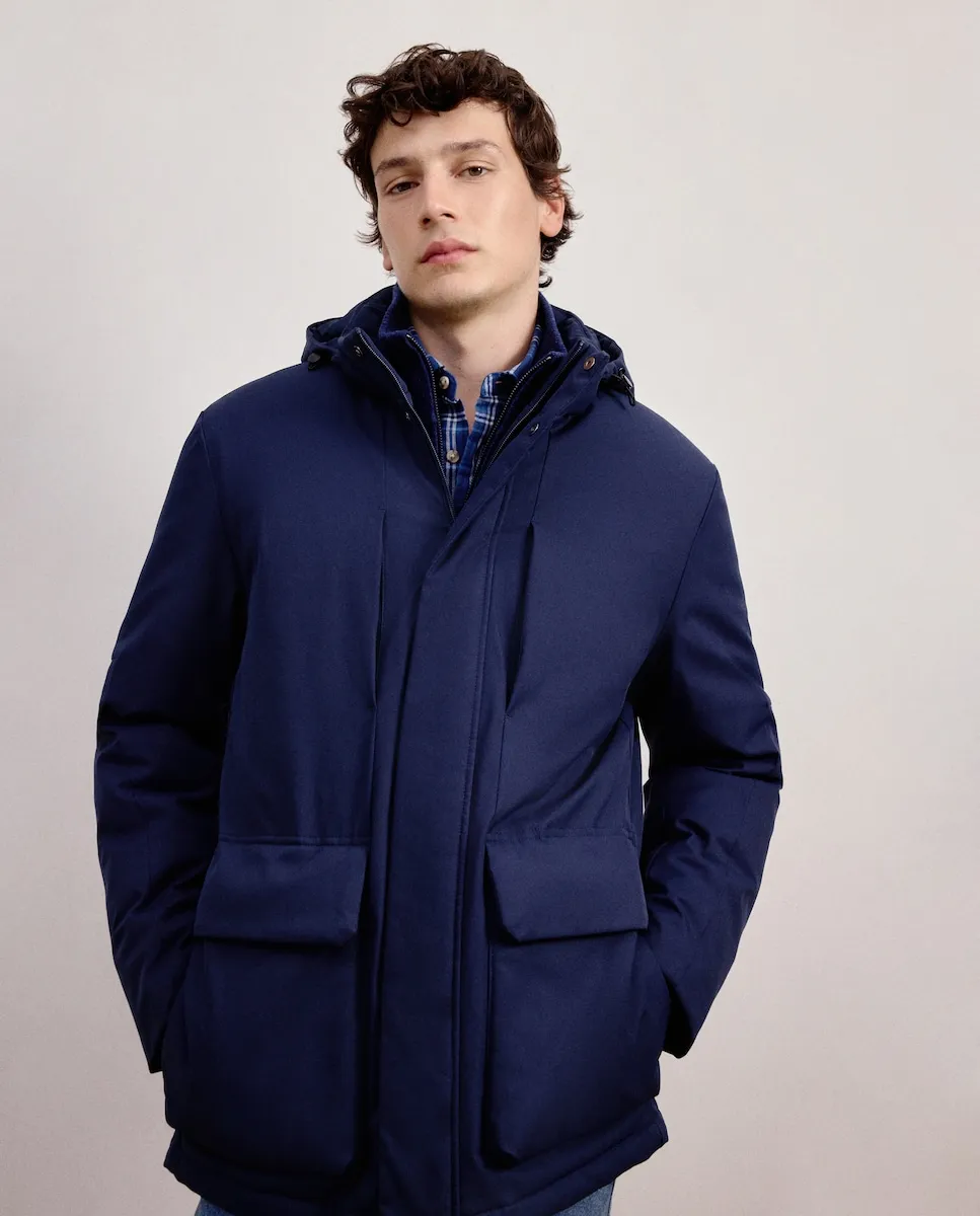 

Короткая куртка конфортек для мужчин Dustin, темно-синий