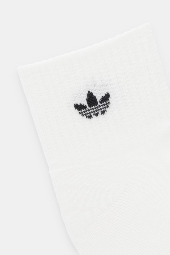 Набор из 3 пар носков Adidas Originals, белый — фото 2