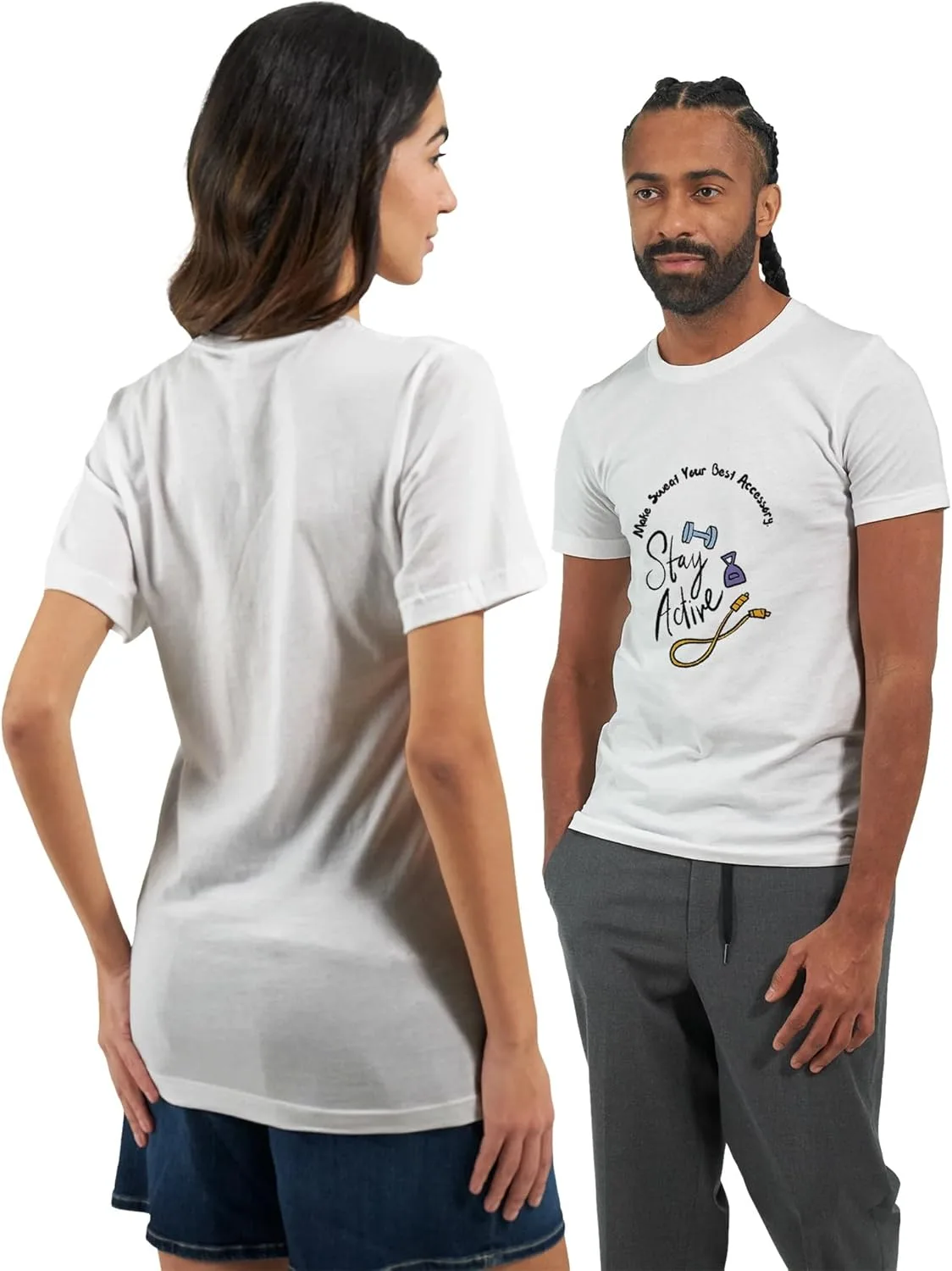 Футболка Premium Crewneck для фитнеса — фото 3