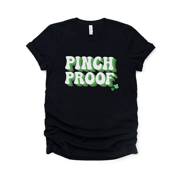 

Ретро футболка с коротким рукавом и принтом Pinch proof shadow Simply Sage Market, Black