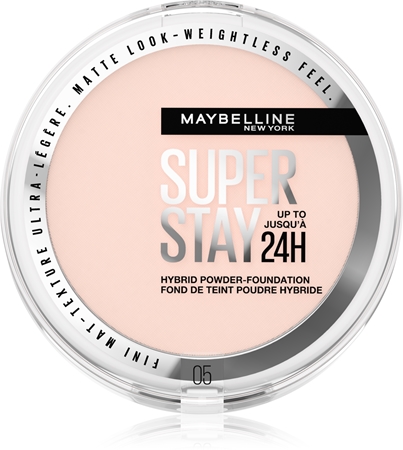 

Компактная пудра матирование MAYBELLINE NEW YORK SuperStay 24H Hybrid Powder-Foundation, 05 9 g
