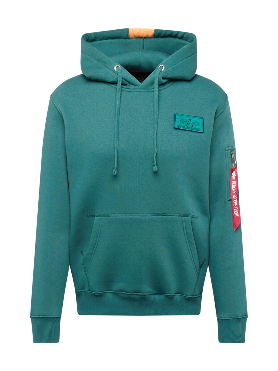 

Толстовка ALPHA INDUSTRIES Regular fit, цвет Emerald
