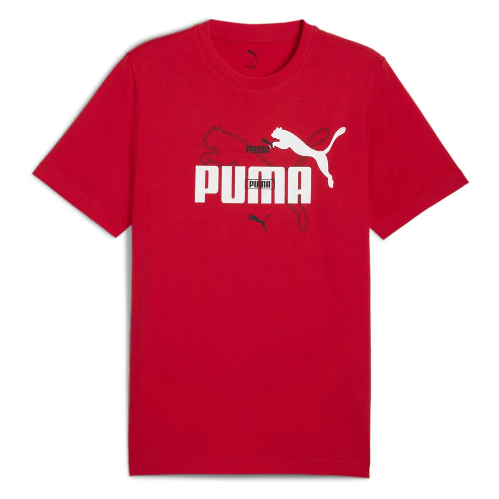 

Футболка с коротким рукавом Puma Ess Logo Lab Summer, красный