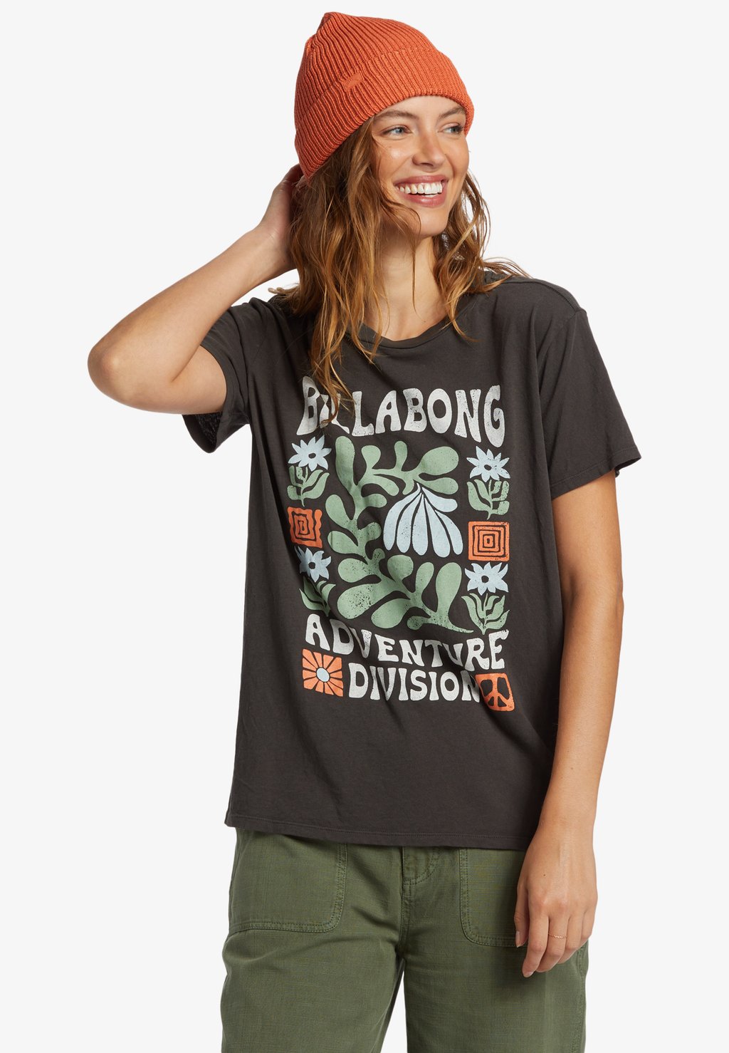 

Футболка с принтом SS A/DIV TEE Billabong, черный