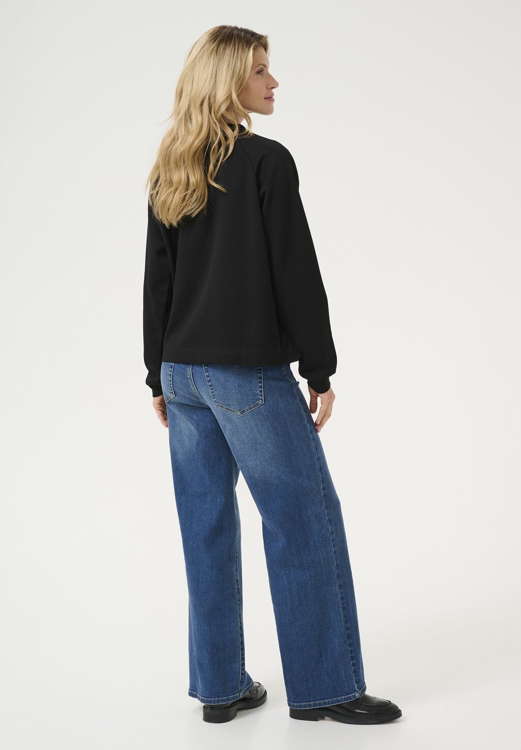 

Толстовка KAADONA WITH ROUND NECK Kaffe, черный