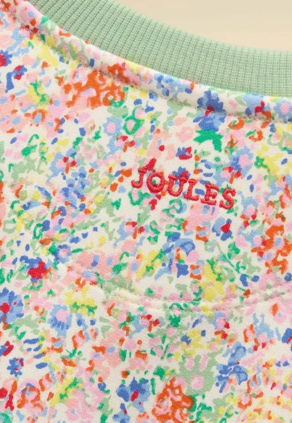 Платье эмма с длинными рукавами для повседневной носки Joules, Cream Ditsy — фото 2