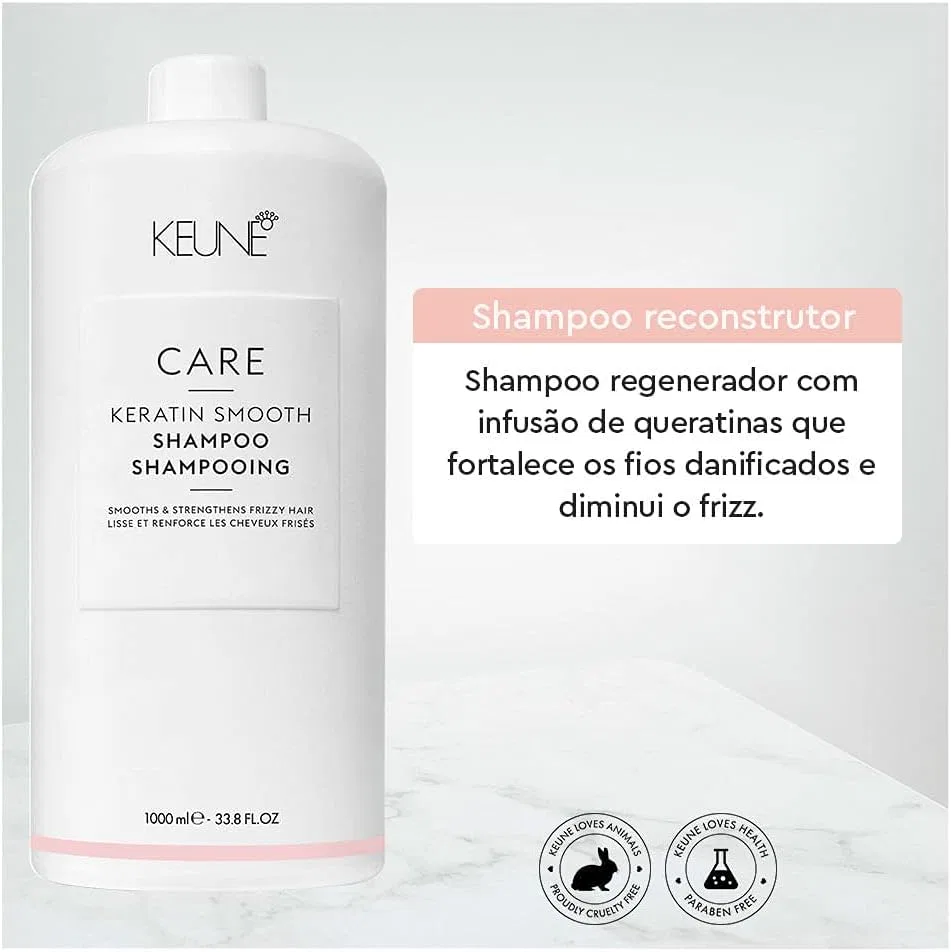 Шампунь Keune Care Keratin Smooth 1000 мл Keune — фото 2
