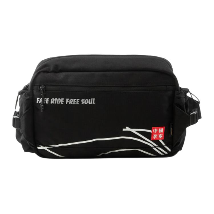 

LiNing Полиэстеровая поясная сумка Regular Unisex Black, Black