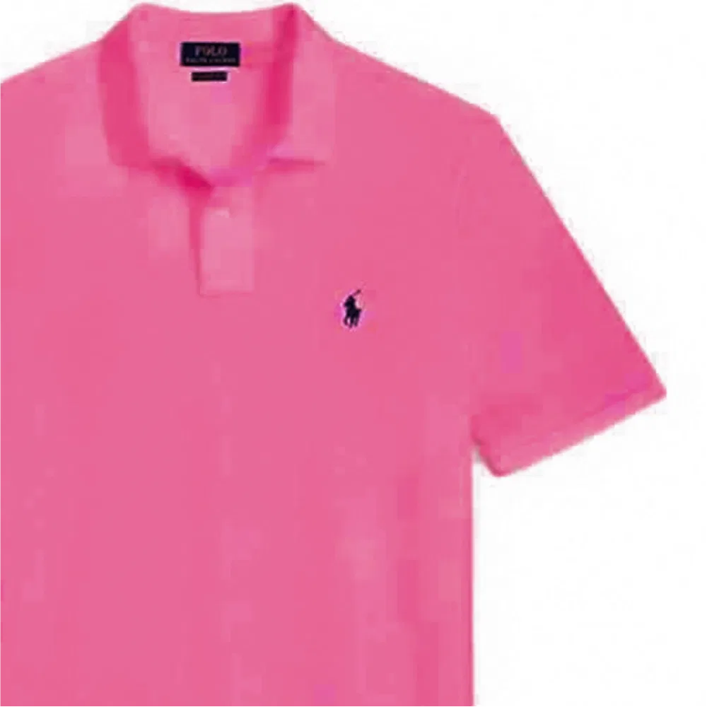 Поло женское классическое Polo Ralph Lauren розовое — фото 3