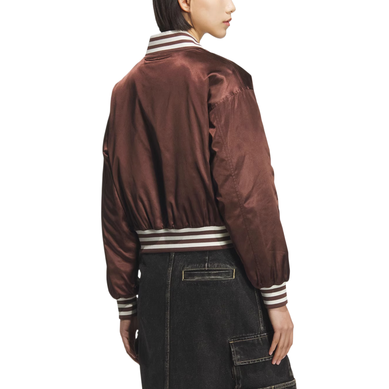 Спортивная куртка Sportlife женская Adidas Originals, Reddish Umber — фото 3