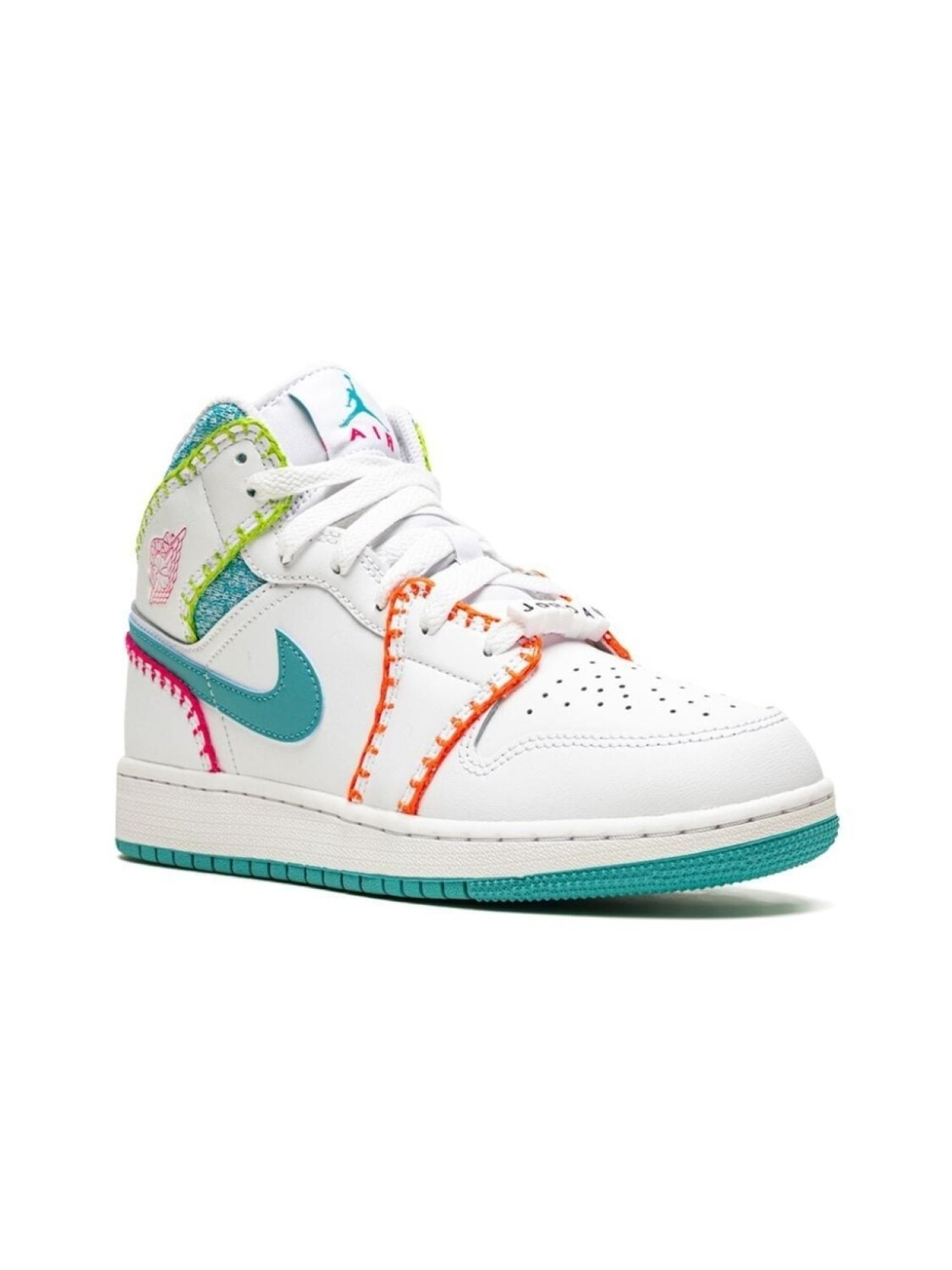 

Кроссовки Jordan 1 Mid Multi Knit Jordan Kids, белый